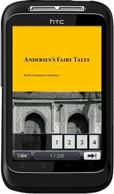 Andersen fairy tale 1 cover withe audio background music